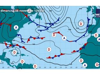Départ Vendée Globe : le bulletin météo du...