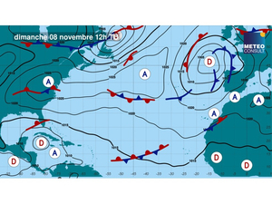 Départ Vendée Globe : le bulletin météo du jour avec METEO CONSULT