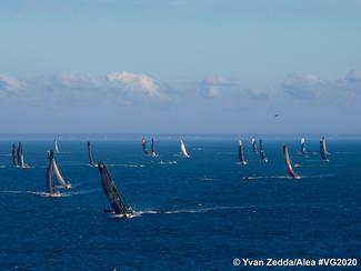 Vendée Globe : résumé d'une première nuit déjà...