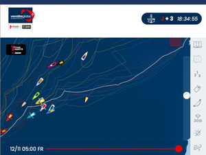 Vendée Globe : Sébastien Destremau semble avoir eu un problème pendant la nuit
