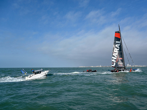 Jérémie Beyou (Charal) est de retour aux Sables d'Olonne