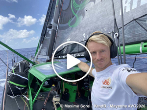 Vendée Globe : des vidéos du bord, merci Neptune pour le passage de l'Equateur !