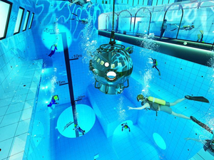 Pologne : ouverture de la piscine la plus profonde du monde