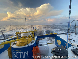 Manuel Cousin dans l'hémisphère sud : « Après Itajaí ce sera l'inconnu »