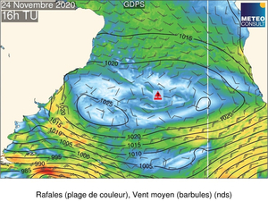 Météo du Vendée Globe : à la recherche d'un peu d'air dans l'anticyclone