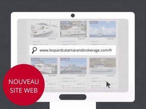 Nouveau site internet pour Leopard Catamarans Brokerage