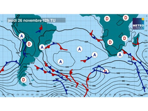 Météo du Vendée Globe : pris au piège de l'anticyclone