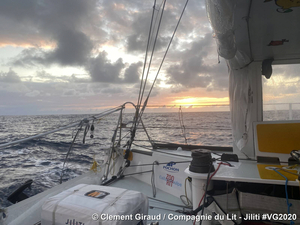 Vendée Globe, Clément Giraud : « Il me faut dormir… »