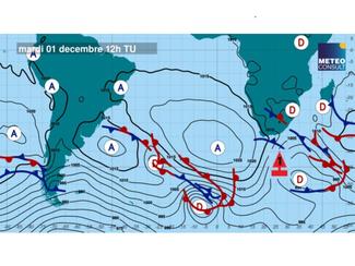 Météo du Vendée Globe : vers des conditions...
