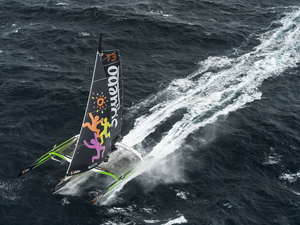 Trophée Jules Verne : Sodebo 3 en avance à l'équateur