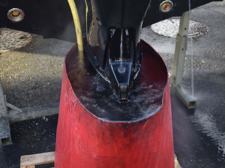 Rincage du moteur à l'eau douce Nautisme Article