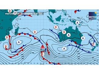 Météo du Vendée globe : gros temps pour les...