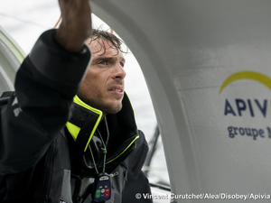 Tempête bien négociée pour Charlie Dalin