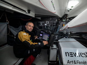 Vendée Globe : avarie informatique à bord de Newrest – Art & Fenêtres 