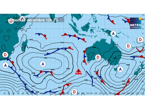 Météo du Vendée Globe : météo tranquille avant une dépression orageuse
