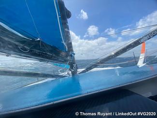 Vendée Globe : l'Indien profite à Thomas Ruyant