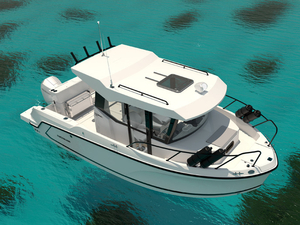 Le 705 Pilothouse de Quicksilver, pour pêcheurs débutants ou confirmés