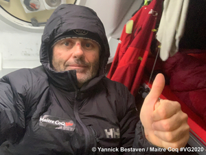 Yannick Bestaven « Encore des heures difficiles à tenir »
