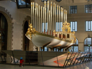 À Brest, le Canot de l'Empereur restauré se dévoile au grand public