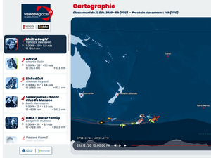 Vendée Globe : classement de 12h