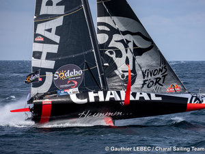 Jérémie Beyou transperce l'océan Indien