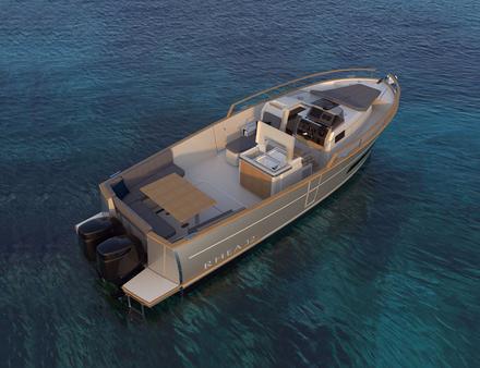 Le large cockpit est sécurisé par de nombreuses mains courantes et de larges passavants. Nautisme Article