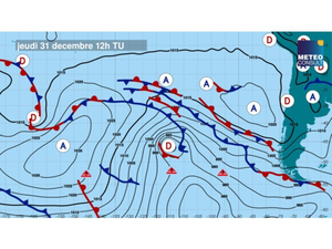 Météo du Vendée Globe : une dépression à gérer avant le Cap Horn !