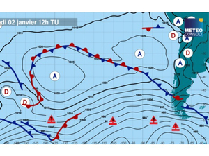 Météo du Vendée Globe : une dépression pour les premiers avant le Cap Horn !