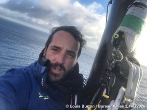 Louis Burton : « Il y a déjà 35 nœuds et ça va forcir »