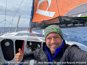 Romain Attanasio : « J'ai préparé mon drone »