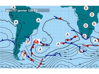 Météo du Vendée Globe : le leader Yannick...