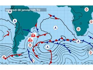 Météo du Vendée Globe : Bestaven conforte son...