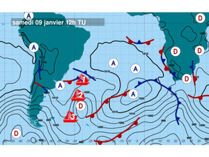 Météo du Vendée Globe : Bestaven perd un peu de terrain...
