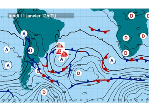 Météo du Vendée Globe : Dalin revient fort sur Bestaven
