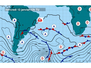 Météo Vendée Globe : ça bataille dur en tête de flotte