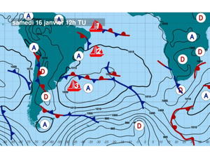 Météo Vendée Globe : traversée de l'Equateur prévue la nuit prochaine