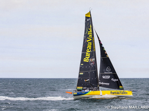 Louis Burton sort du Pot au Noir 