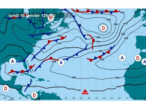 Météo Vendée Globe : les 10 premiers ont quitté le Pot au Noir !