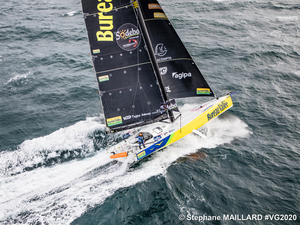 Vendée Globe : les neuf premiers se tiennent en moins de 220 milles
