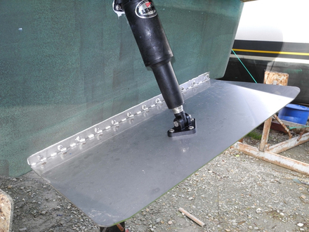 Flaps installés tribord Nautisme Article
