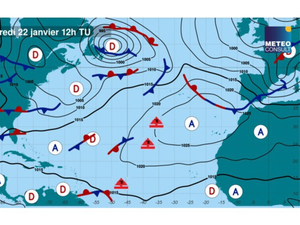 Météo Vendée Globe : contournement de l'anticyclone des Açores !