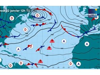 Météo Vendée Globe : contournement de...