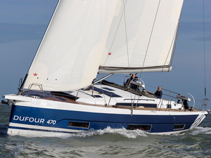 Découvrez les premières images du Dufour 470 à flot