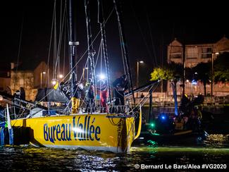 Louis Burton a franchi la ligne d'arrivée