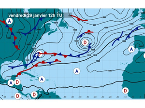 Bulletin météo Vendée Globe : accalmie avant la tempête