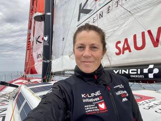 En exclu : le carnet de bord de Sam Davies qui...