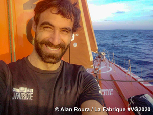 Message du bord d'Alan Roura