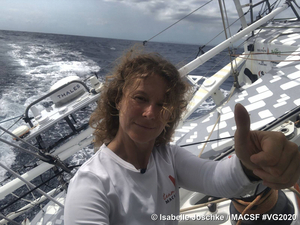 Sam Davies et Isabelle Joschke, destins croisés