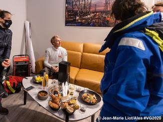 Vendée Globe : les secrets du premier repas...