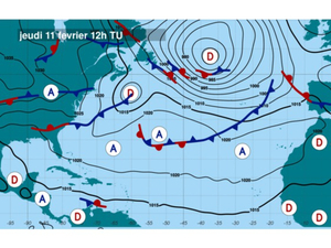 Météo Vendée Globe : fortes conditions en Atlantique Nord